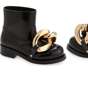 JW Anderson chain rain bootie